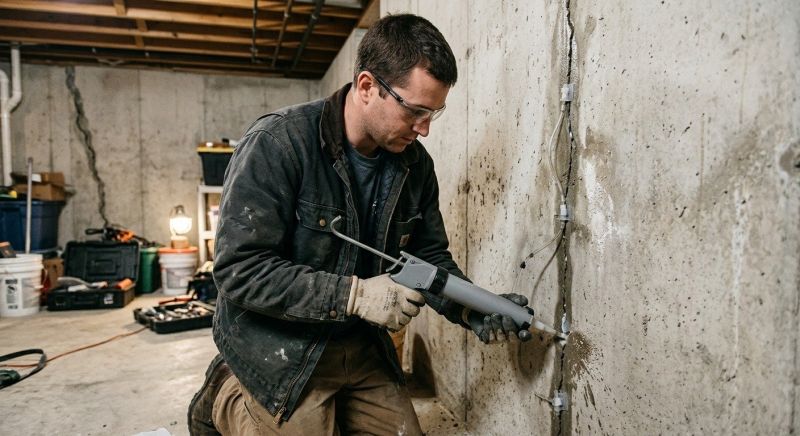 Basement Foundation Repair in South Lyon, MI