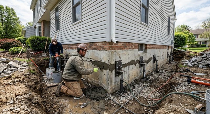 Basement Foundation Repair in White Lake, MI