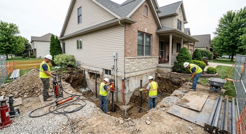 Building Foundation Repair in Berkley, MI