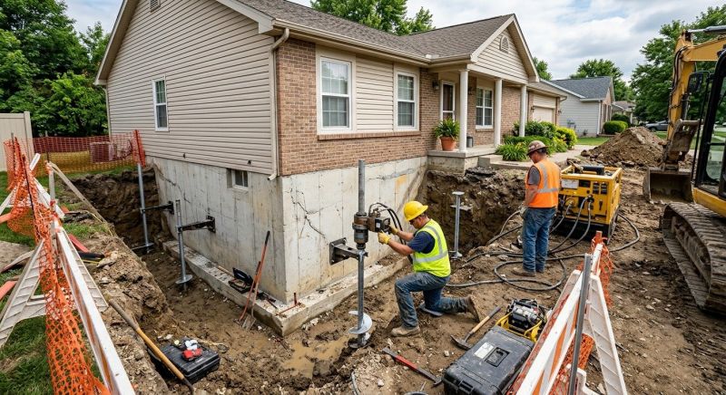 Building Foundation Repair in Westland, MI