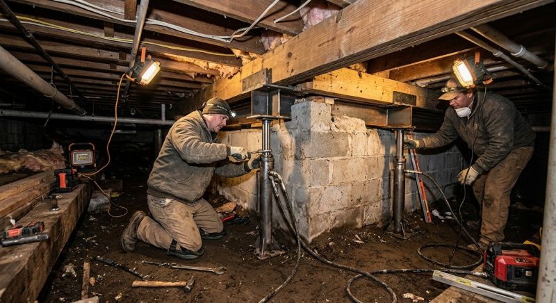 Concrete Foundation Repair in Auburn Hills, MI