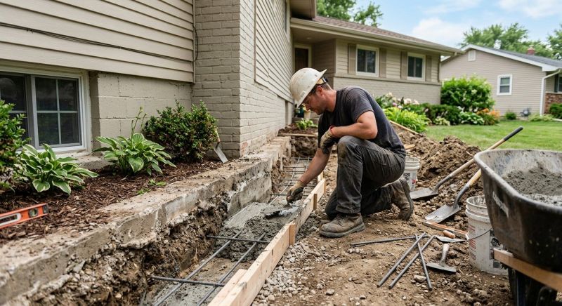 Concrete Foundation Repair in Oakland County, MI
