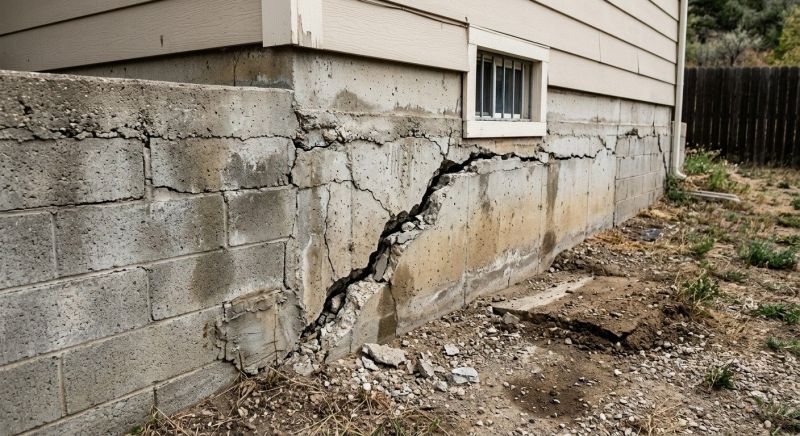 Cracked Foundation Repair in Canton, MI