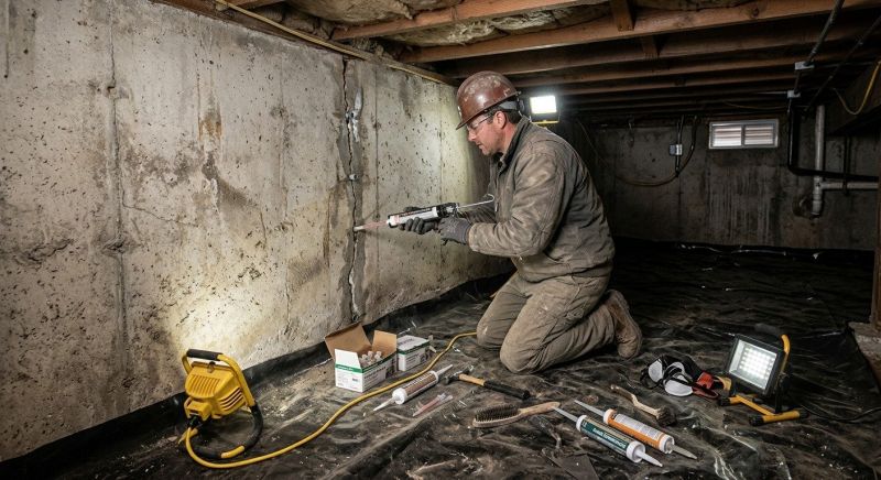 Crawlspace Foundation Repair in Milford, MI