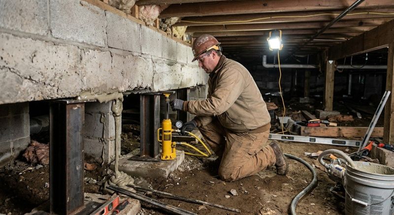 Crawlspace Foundation Repair in Milford, MI