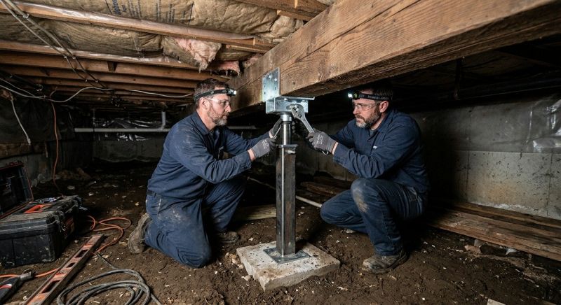 Crawlspace Foundation Repair in Waterford, MI