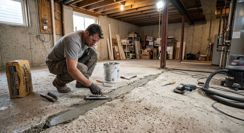 Crawlspace Structural Repair in Milford, MI