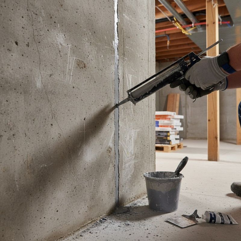 Foundation Crack Repair in Goodrich, MI