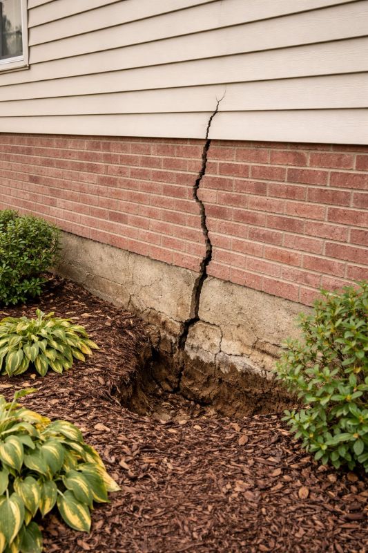 Foundation Crack Repair in Linden, MI