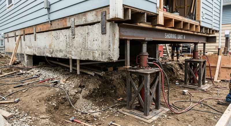 Foundation Jacking in Franklin, MI