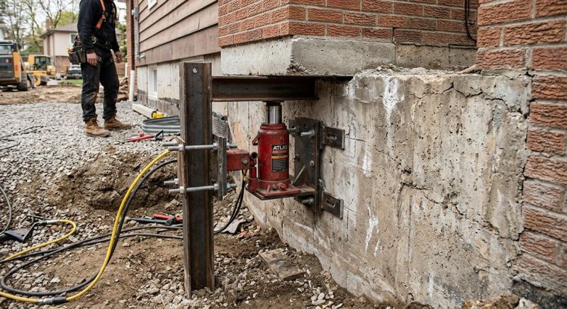 Foundation Jacking in Genesee County, MI