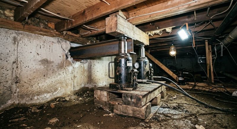 Foundation Jacking in Hartland, MI