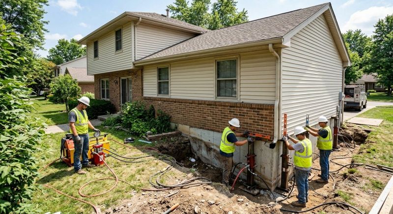 Foundation Jacking in Ortonville, MI