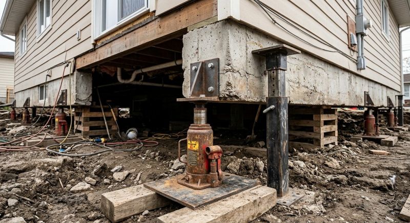 Foundation Lifting in Auburn Hills, MI