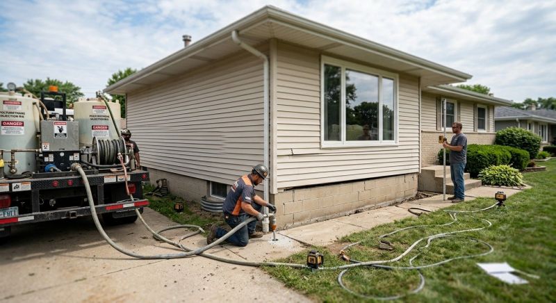 Foundation Lifting in Franklin, MI