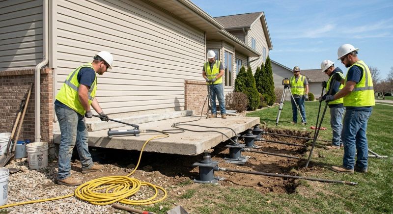 Foundation Lifting in Highland, MI