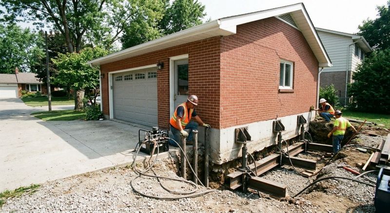 Foundation Lifting in Huntington Woods, MI