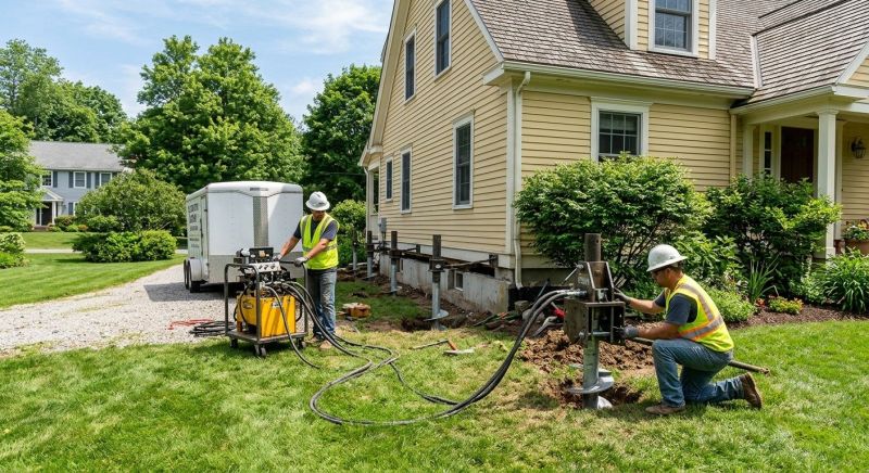 Foundation Lifting in Keego Harbor, MI
