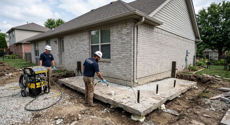 Foundation Lifting in Troy, MI