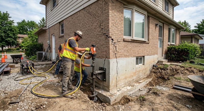 Foundation Lifting in West Bloomfield, MI