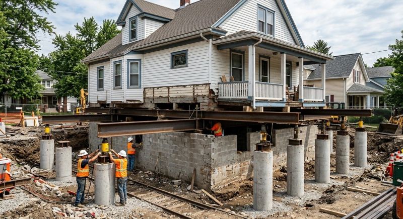 Foundation Raising in Clarkston, MI
