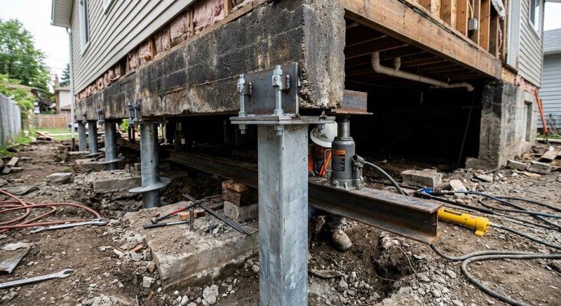 Foundation Raising in Westland, MI