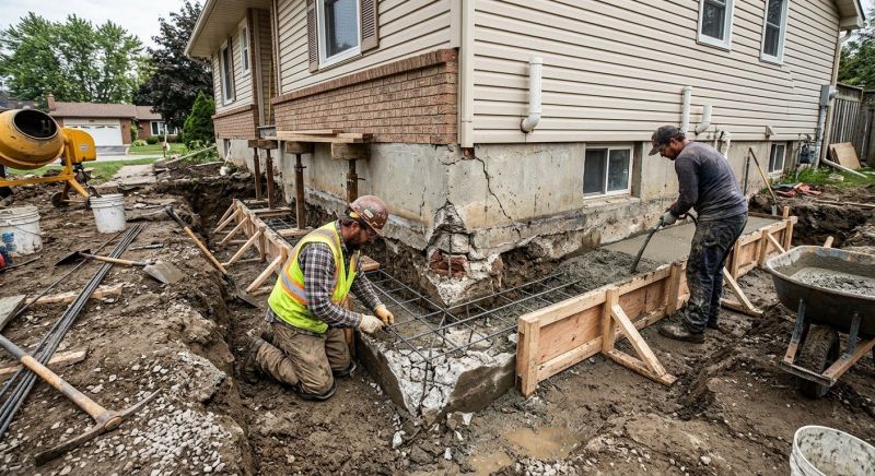 Foundation Repair in Birmingham, MI