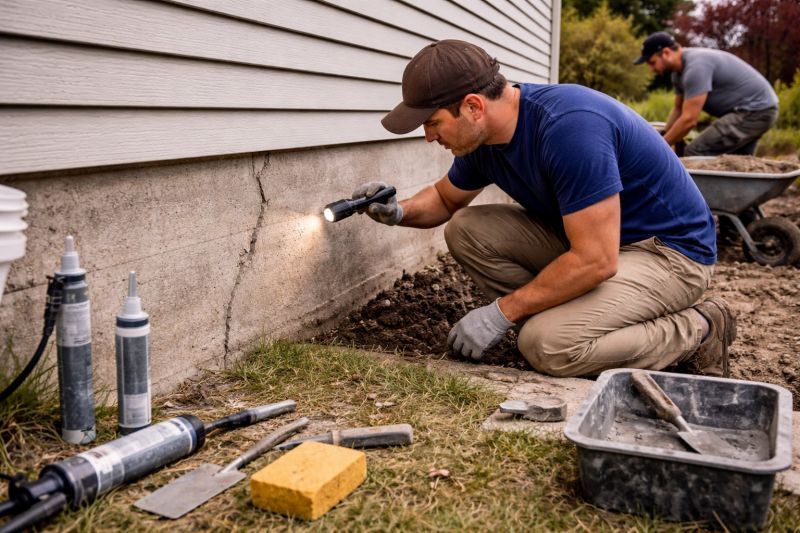 Foundation Repair in Bloomfield Hills, MI