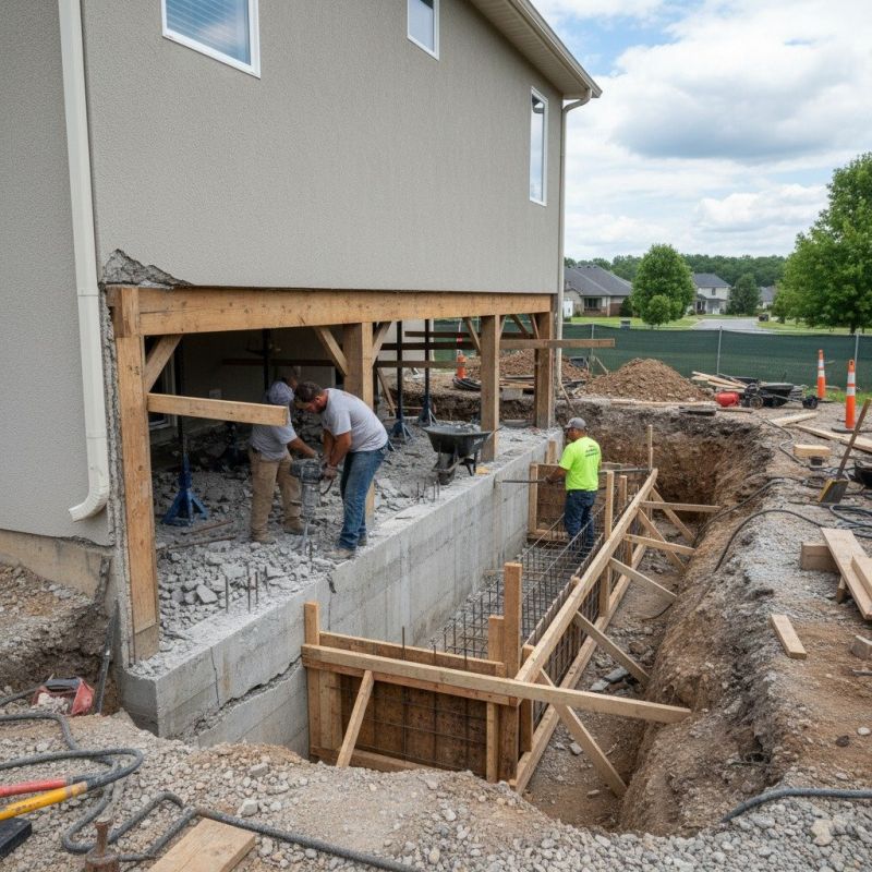 Foundation Repair in Grand Blanc, MI