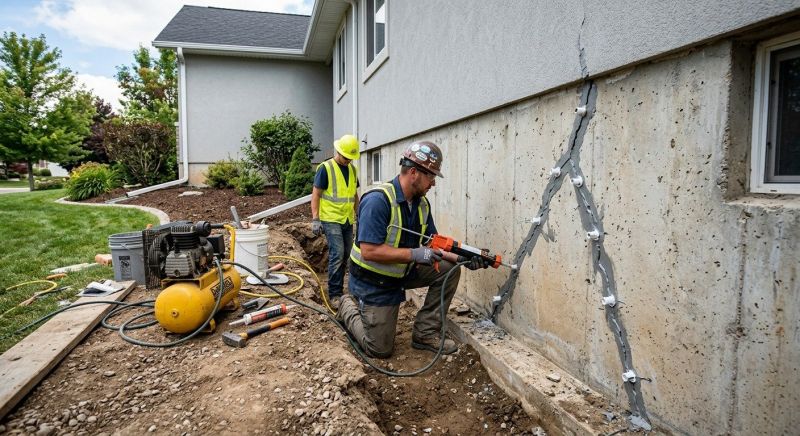 Foundation Repair in Lake Orion, MI