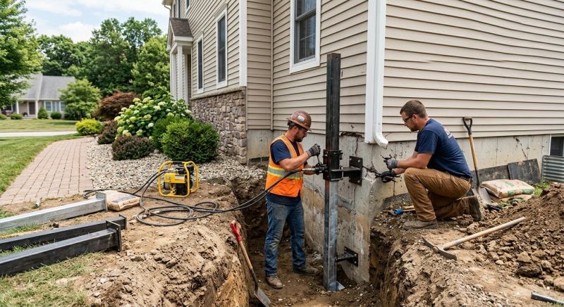 Foundation Stabilizing in Dearborn Heights, MI