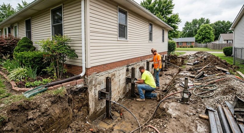 Foundation Stabilizing in Dexter, MI