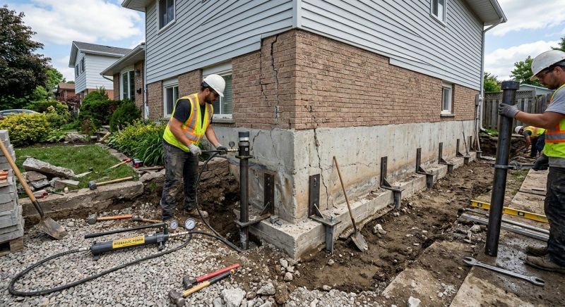 Foundation Stabilizing in Linden, MI