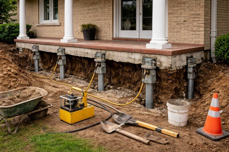 Foundation Stabilizing in Livonia, MI