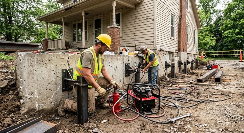 Foundation Stabilizing in Southfield, MI