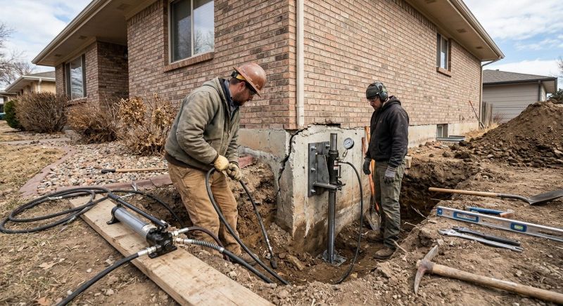 Foundation Stabilizing in Troy, MI
