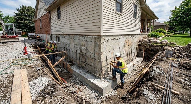 Foundation Strengthening in Milford, MI