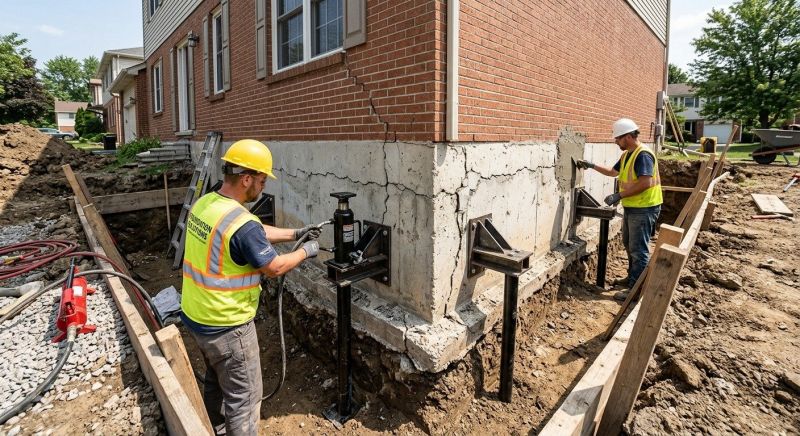 Foundation Structural Repair in Clarkston, MI