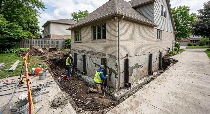 Foundation Structural Repair in Dearborn Heights, MI