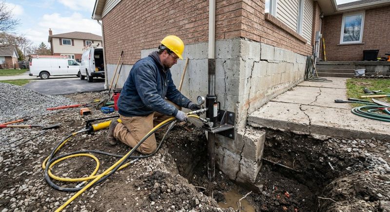 Foundation Structural Repair in Dexter, MI