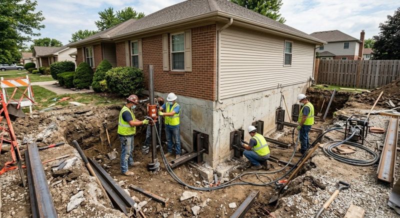 Foundation Structural Repair in Farmington, MI