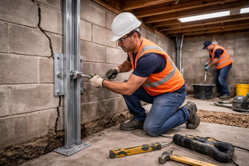 Foundation Structural Repair in Hartland, MI
