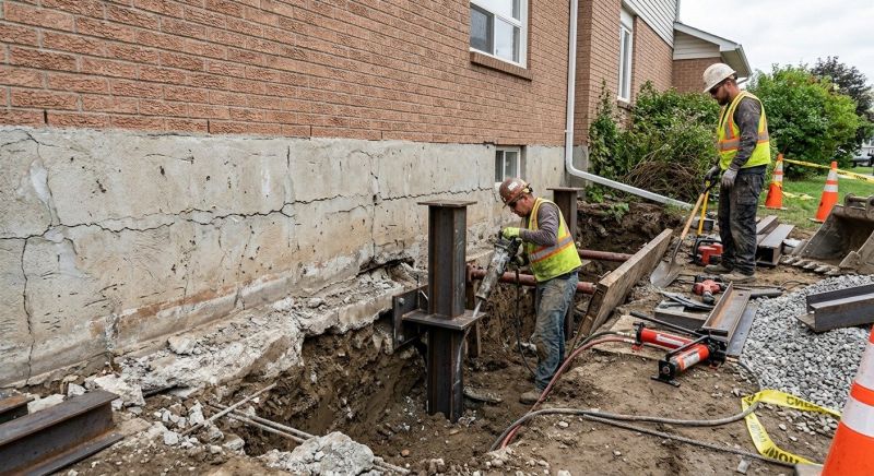 Foundation Structural Repair in Livonia, MI