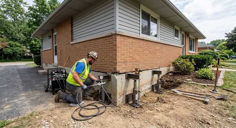 Home Foundation Leveling in Clarkston, MI