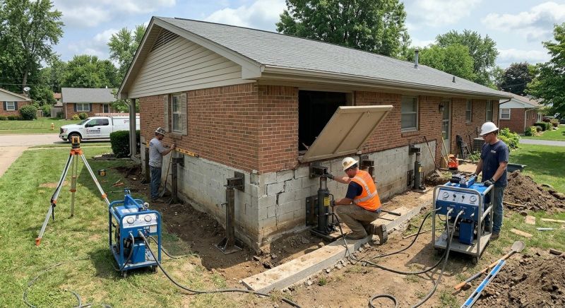 Home Foundation Leveling in Waterford, MI