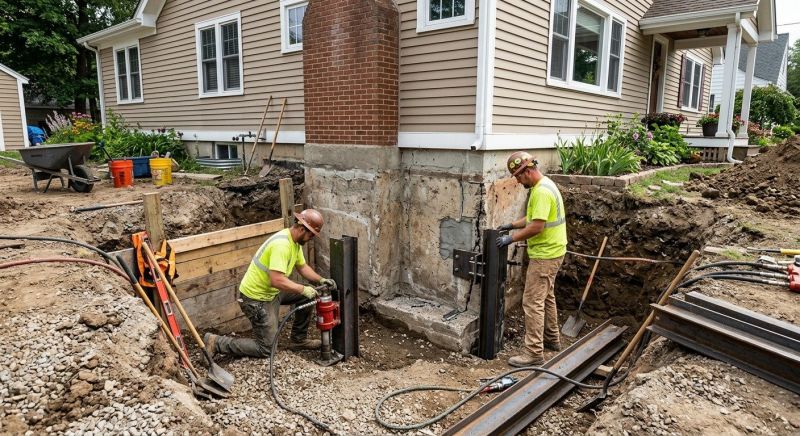 Home Foundation Repair in Fowlerville, MI