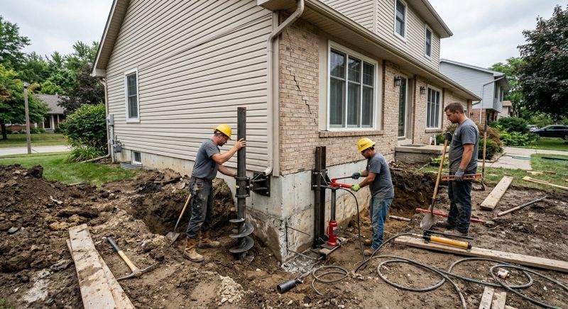 Home Foundation Repair in Howell, MI