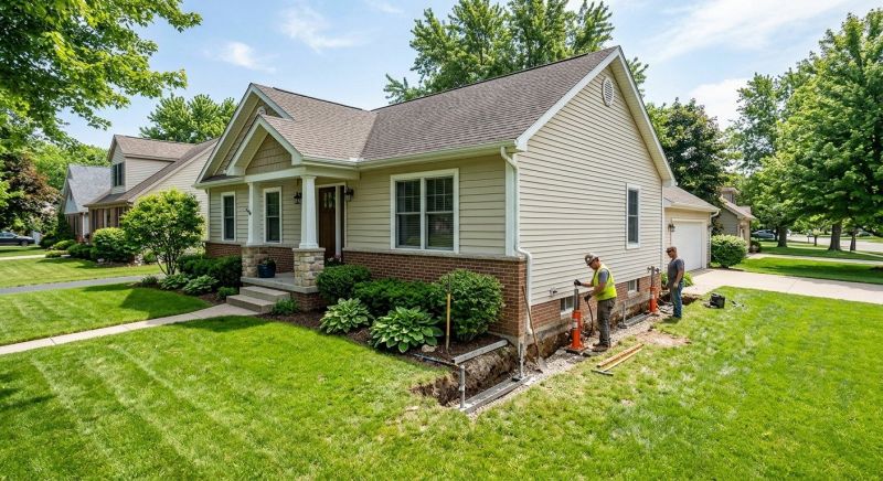 House Leveling in Troy, MI