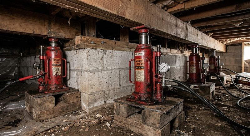 House Settling Repair in Milford, MI