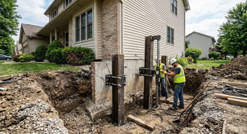 House Underpinning in Milford, MI
